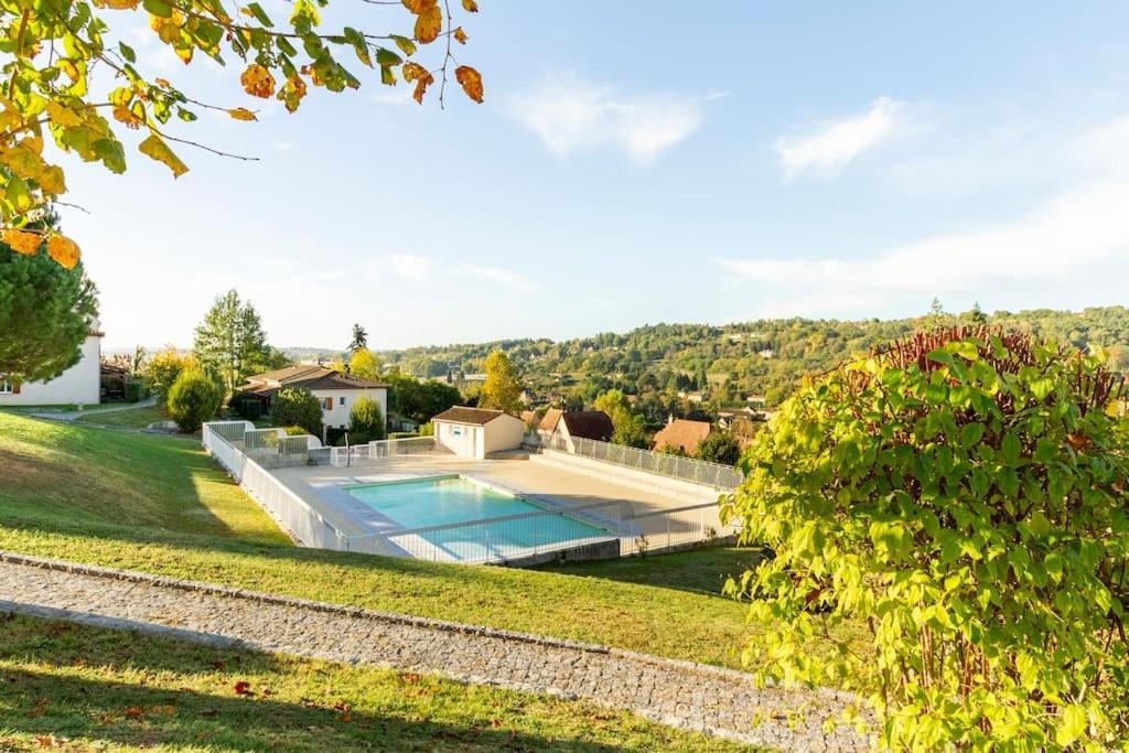 Sarlat, Apptmt T3 Residence Clim Piscine Parking ภายนอก รูปภาพ