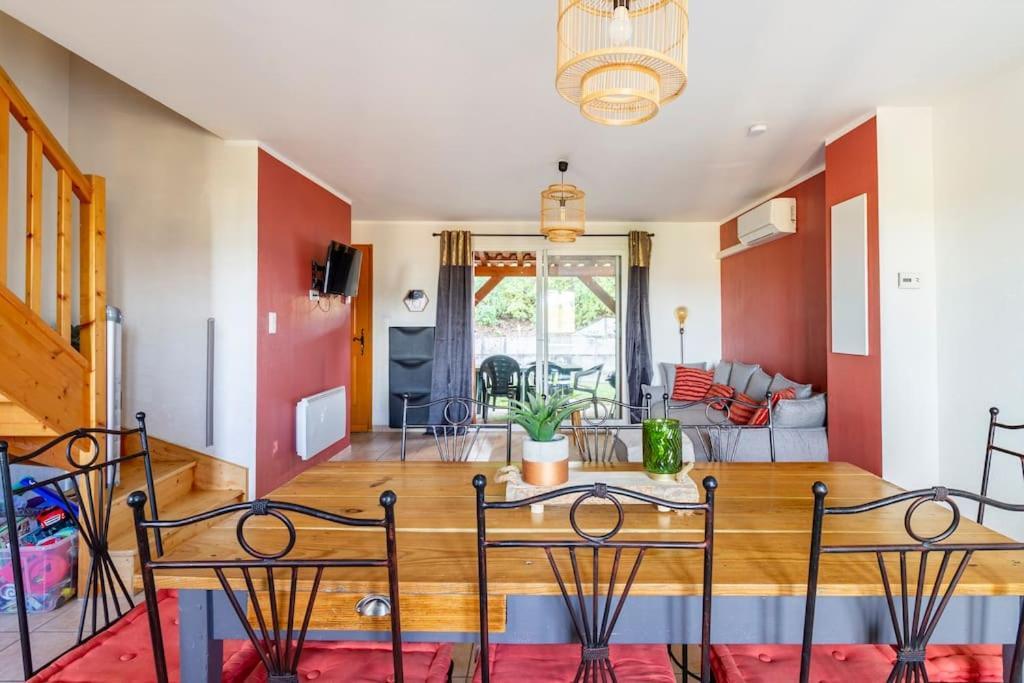Sarlat, Apptmt T3 Residence Clim Piscine Parking ภายนอก รูปภาพ